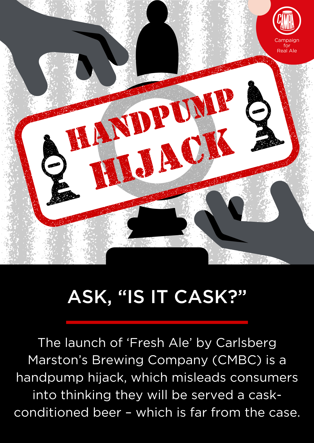 Handpump hijack poster