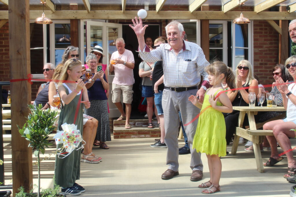 Plough Kings Walden opening ceremony